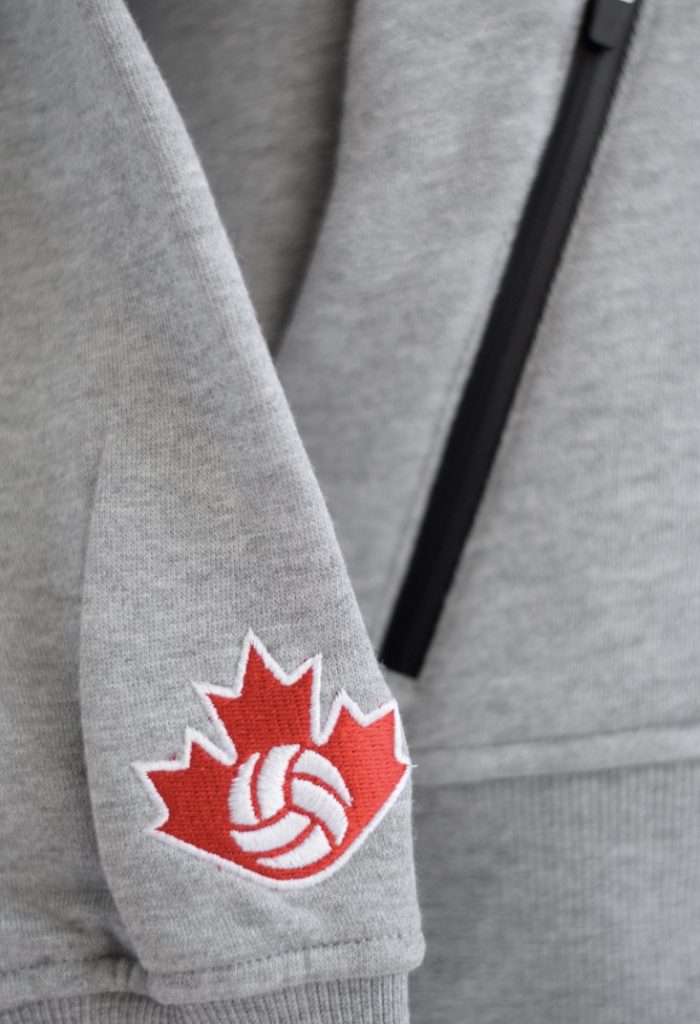 Volleyball Canada Hoodie (Large Logo) - New Version - Image 3