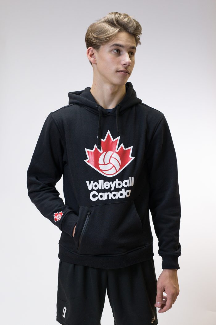 Volleyball Canada Hoodie (Large Logo) - New Version - Image 2