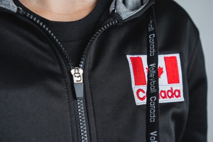 Volleyball Canada Full Zip Hoodie - Image 4