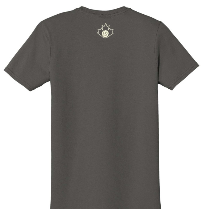 Volleyball Canada Charcoal Court Shirt - Image 2