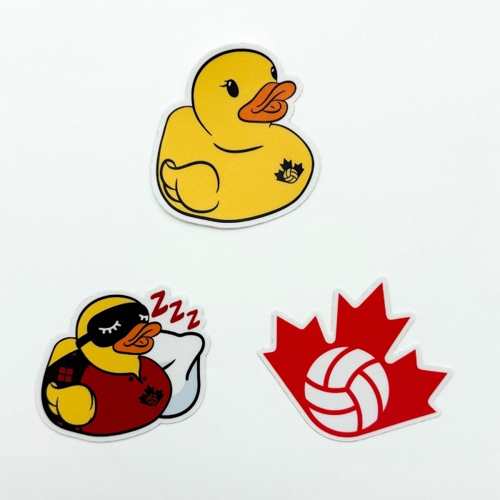 Volleyball Canada Stickers