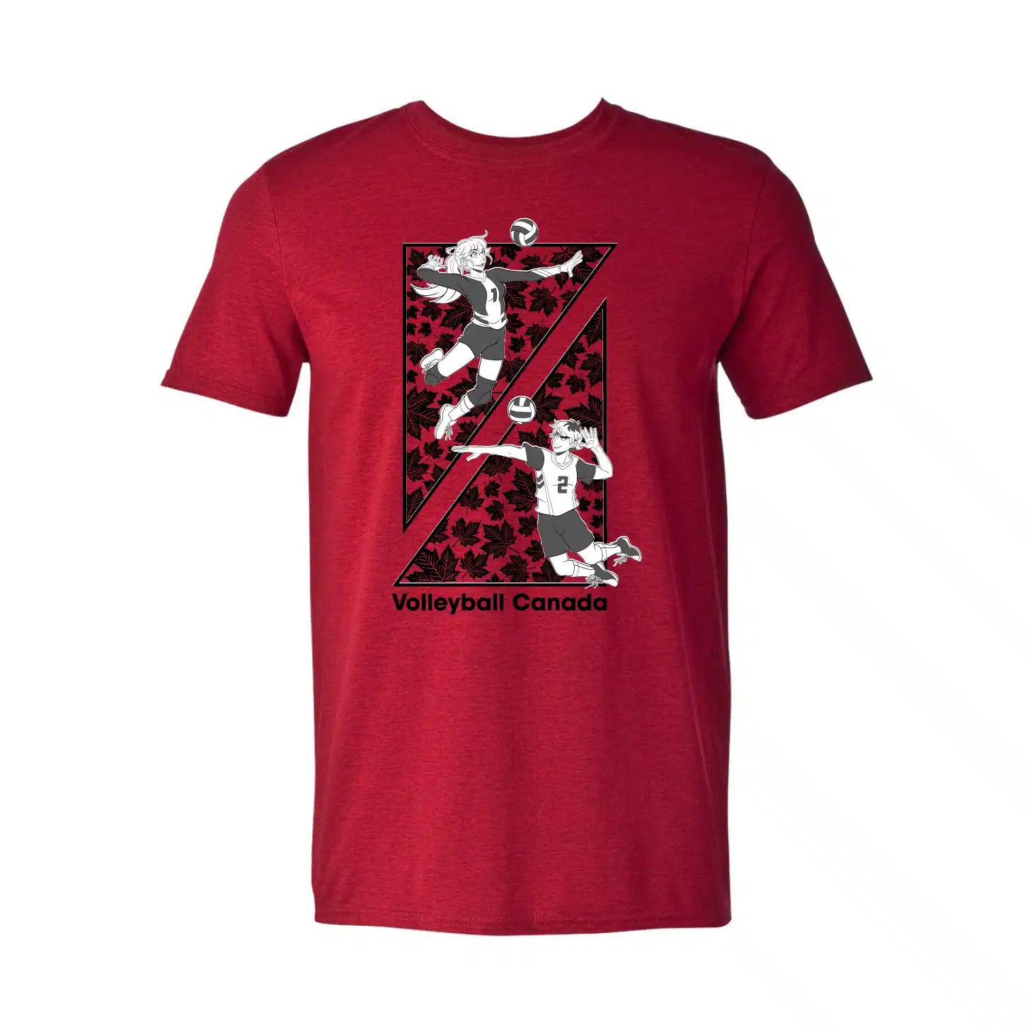 Volleyball Canada Limited Edition Illustration T-Shirt